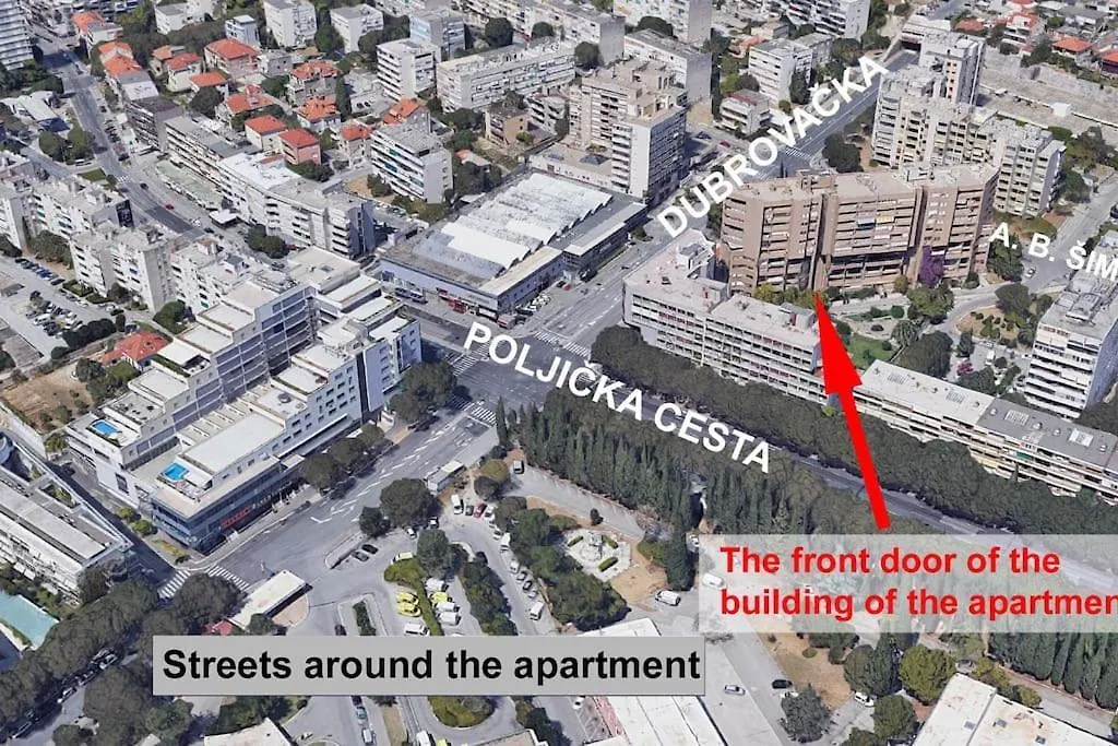 Eurit Apartment Shown In Detail Split